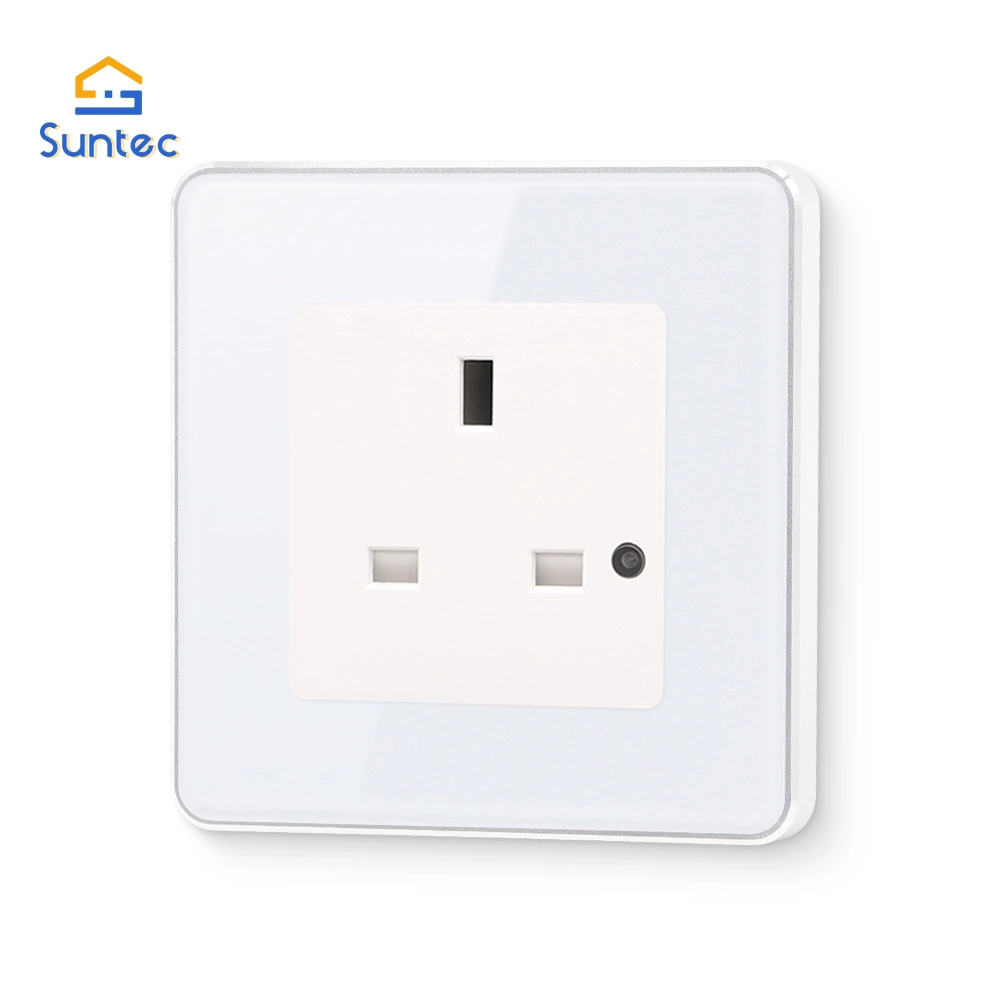 WiFi Zigbee EU UK Smart Socket Removable Detachable From Wall Plate Vioce Control Socket